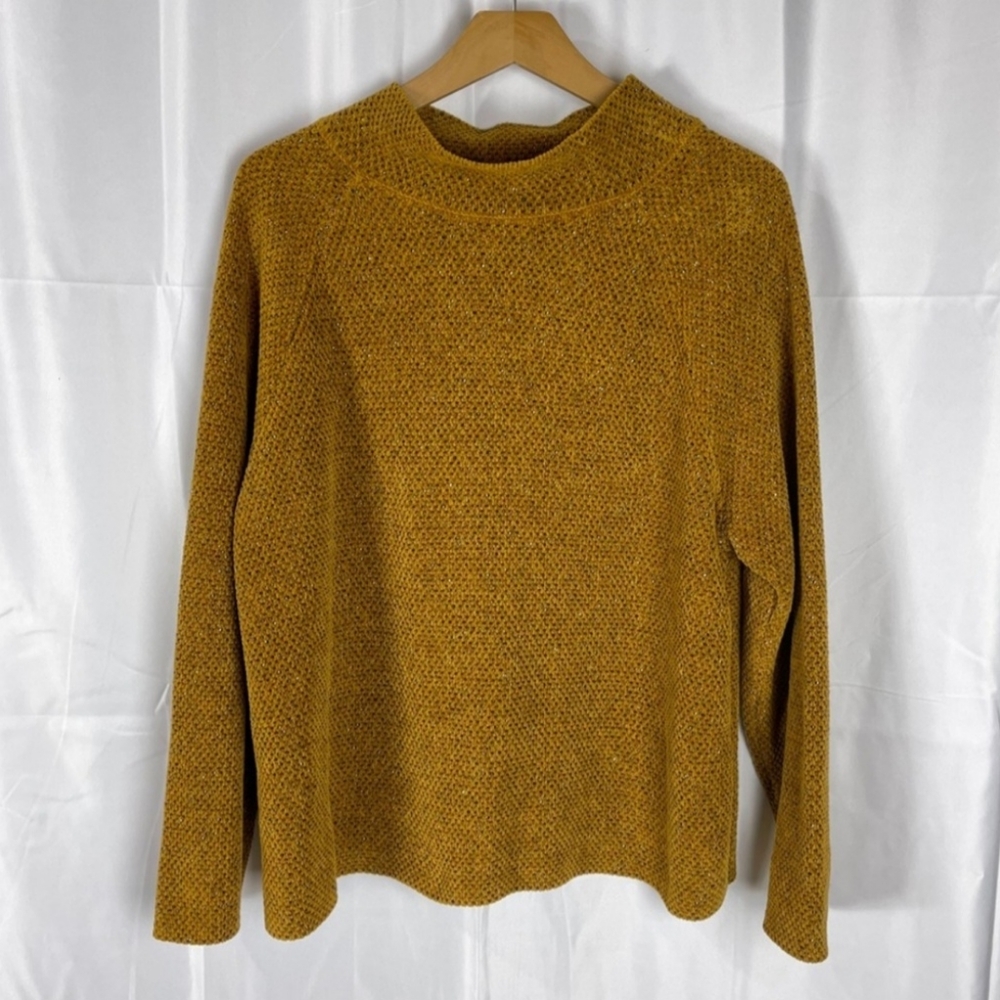 Eileen Fisher Funnel Neck Sweater XL